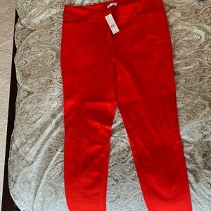 NWT red dress pants w/ stretch